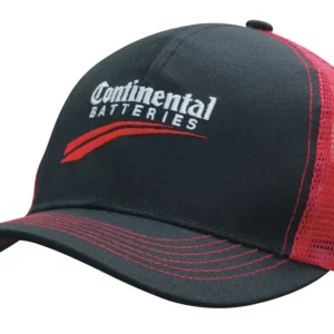 Breathable Poly Twill With Mesh Back