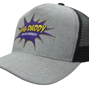 Grey Marle American Twill With Mesh Back