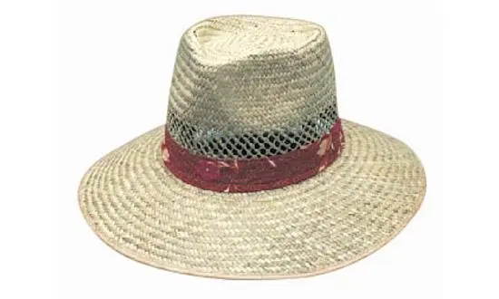 Natural Straw with Green Under – S-M-L-XL