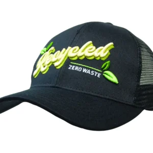 Recycled Breathable Poly Twill with Mesh Back Cap