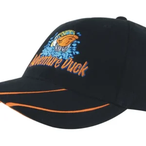 Brushed Heavy Cotton with Hi-Vis Laminated Two-Tone Peak