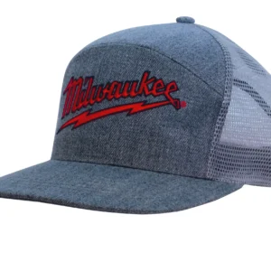 Premium American Twill A Frame Cap with Mesh Back