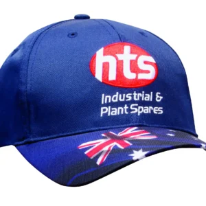 Breathable Poly Twill Waving Flag Cap